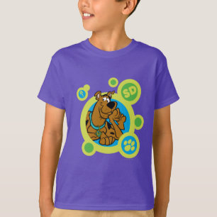 Scooby-doo-cirkels SD-badge T-shirt