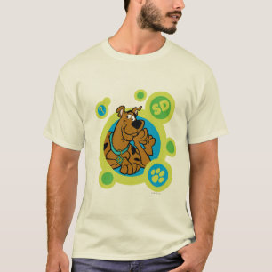 Scooby-doo-cirkels SD-badge T-shirt