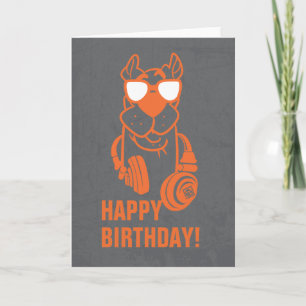 Scooby-Doo "Crazy Cool" hoofdtelefoon Grafisch Kaart