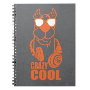 Scooby-Doo "Crazy Cool" hoofdtelefoon Grafisch Notitieboek