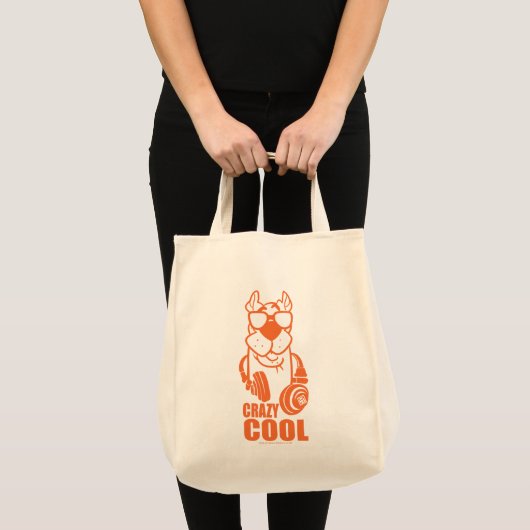 Scooby-Doo "Crazy Cool" hoofdtelefoon Grafisch Tote Bag (Voorkant (product))