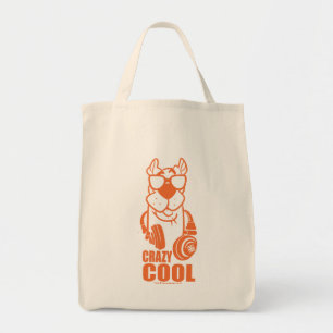 Scooby-doo "Crazy Cool" hoofdtelefoon Grafisch Tote Bag