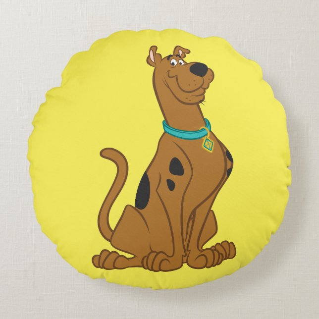 Scooby-Doo Cuter Than Cute Rond Kussen (Voorkant)