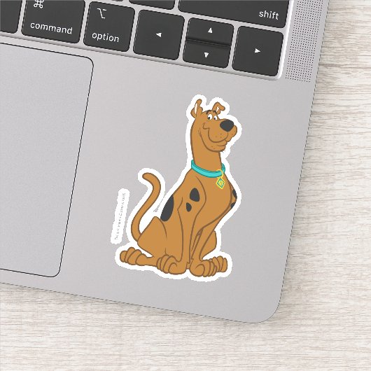 Scooby-Doo Cuter Than Cute Sticker (Detail)