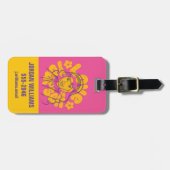 Scooby-Doo | Daphne Love Yourself Bagagelabel (Voorkant horizontaal)