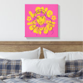 Scooby-Doo | Daphne Love Yourself Canvas Afdruk (Insitu (Slaapkamer))