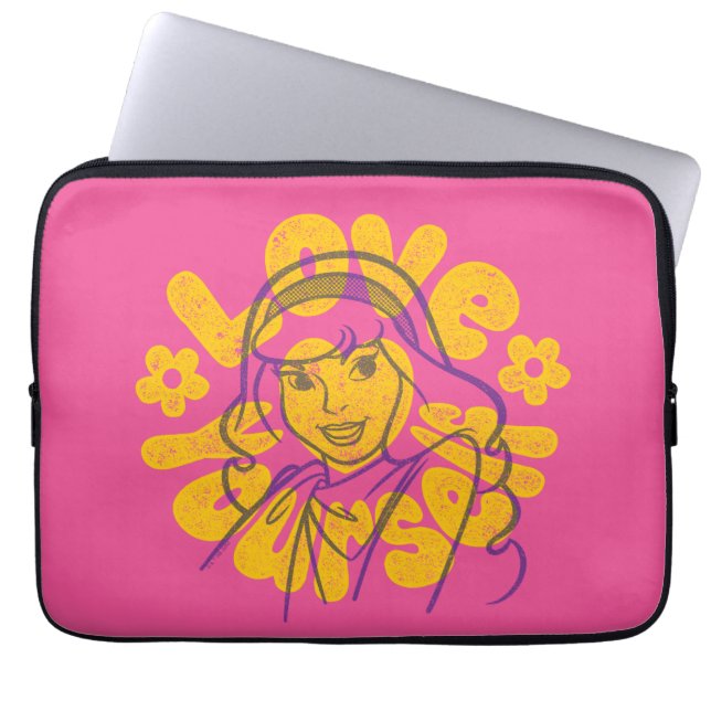 Scooby-Doo | Daphne Love Yourself Laptop Sleeve (Voorkant)