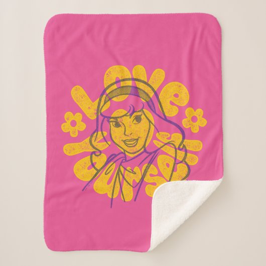 Scooby-Doo | Daphne Love Yourself Sherpa Deken (Voorkant)