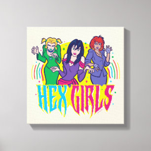 Scooby-Doo   De Hex Meisjes Canvas Afdruk