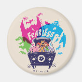 Scooby-Doo | De onbevreesde Mystery Machine Magneet (Voorkant)