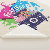 Scooby-Doo | De onbevreesde Mystery Machine Sherpa Deken (3/4)