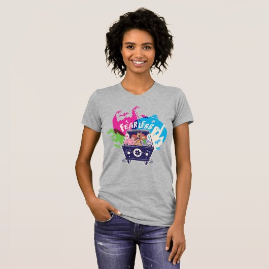 Scooby-Doo | De onbevreesde Mystery Machine T-shirt (Voorkant volledig)