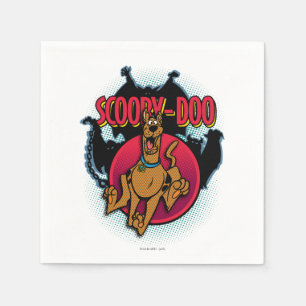 Scooby-Doo die van Grafische Spoken lopen Servet