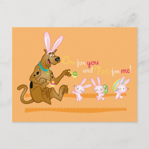 Scooby-Doo: "Eén voor jou, twee voor mij" Briefkaart