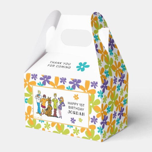 Scooby-Doo en de Gang Bedankt Bedankdoosjes (Achterkant)