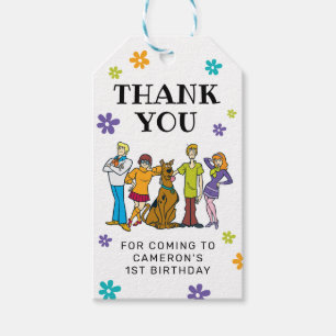 Scooby-Doo en de Gang Bedankt Cadeaulabel