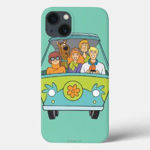 Scooby-Doo en de Gang Mystery Machine iPhone 13 Hoesje