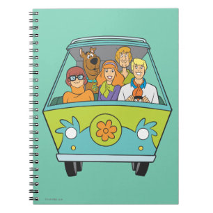 Scooby-Doo en de Gang Mystery Machine Notitieboek