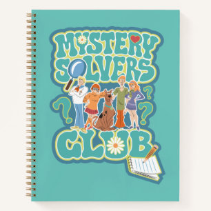 Scooby-Doo en de Gang "Mystery Solvers Club" Notitieboek