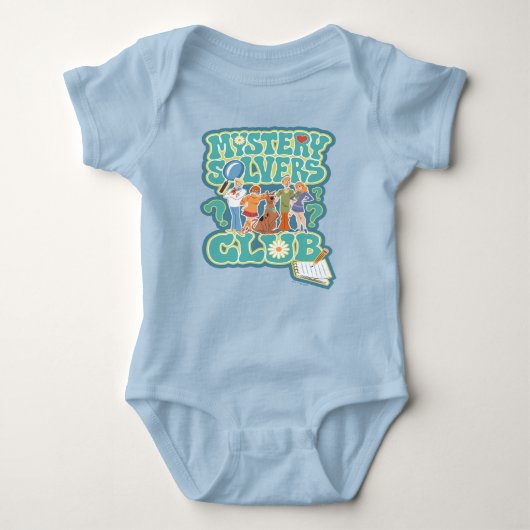 Scooby-Doo en de Gang "Mystery Solvers Club" Romper (Voorkant)