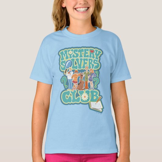 Scooby-Doo en de Gang "Mystery Solvers Club" T-shirt (Voorkant)