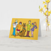 Scooby-Doo en de Mystery Inc. Bende Kaart (Gele Bloem)