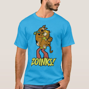 Scooby-Doo en Ruwharige Zoinks! T-shirt