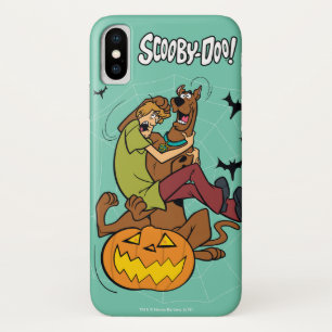 Scooby-Doo en Shaggy Halloween Fright iPhone X Hoesje