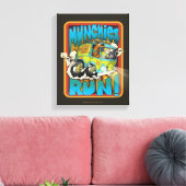 Scooby-Doo en Shaggy "Munchies run!" Canvas Afdruk (Insitu (Woonkamer))