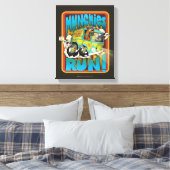Scooby-Doo en Shaggy "Munchies run!" Canvas Afdruk (Insitu (Slaapkamer))