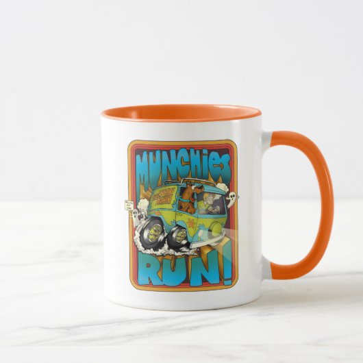Scooby-Doo en Shaggy "Munchies run!" Mok (Rechts)