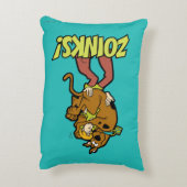 Scooby-Doo en Shaggy Zoinks. Decoratief Kussen (Achterkant (Verticaal))