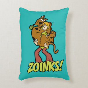 Scooby-Doo en Shaggy Zoinks. Decoratief Kussen