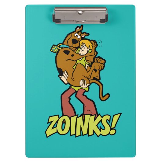Scooby-Doo en Shaggy Zoinks. Klembord (Voorkant)