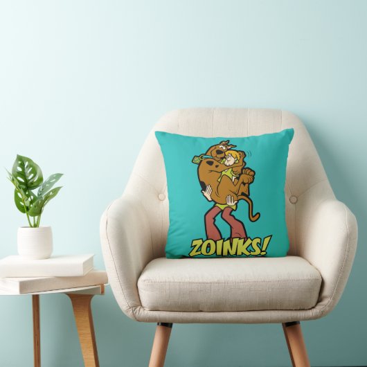 Scooby-Doo en Shaggy Zoinks. Kussen (Stoel)