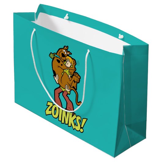 Scooby-Doo en Shaggy Zoinks. Large Cadeauzakje (Achterkant Gekanteld)