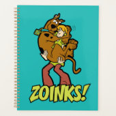 Scooby-Doo en Shaggy Zoinks. Planner (Voorkant)
