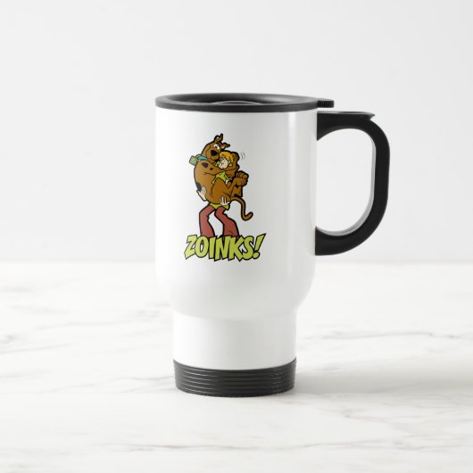 Scooby-Doo en Shaggy Zoinks. Reisbeker (Rechts)