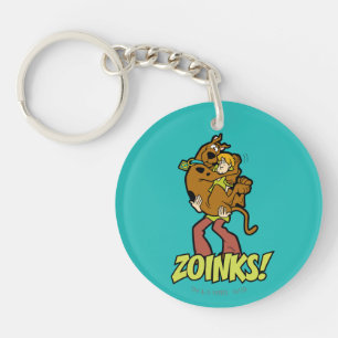 Scooby-Doo en Shaggy Zoinks. Sleutelhanger