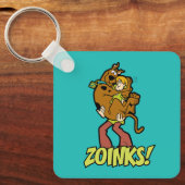 Scooby-Doo en Shaggy Zoinks. Sleutelhanger (Voorkant)