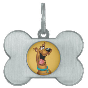 Scooby-Doo Excited Face Huisdieren Naamplaatje