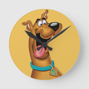 Scooby-Doo Excited Face Ronde Klok