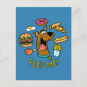 Scooby-Doo Feed Me! Briefkaart