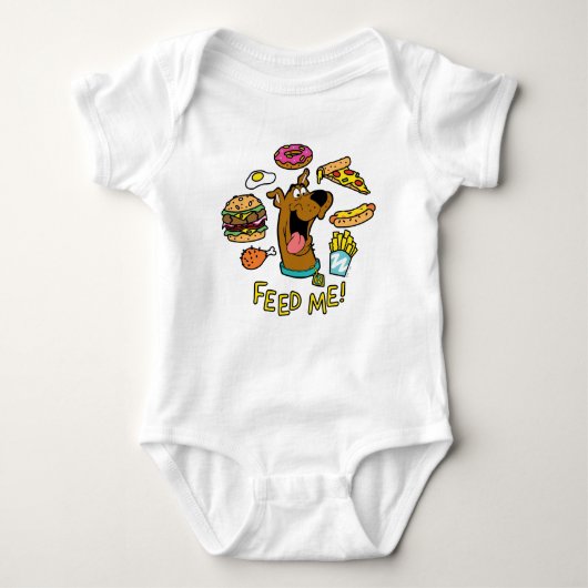 Scooby-Doo Feed Me. Romper (Voorkant)