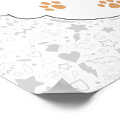 Scooby-Doo First Birthday Welkom Poster (Hoek)