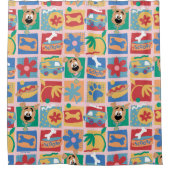 Scooby-Doo | Fun Baby Pattern Douchegordijn (Voorkant)