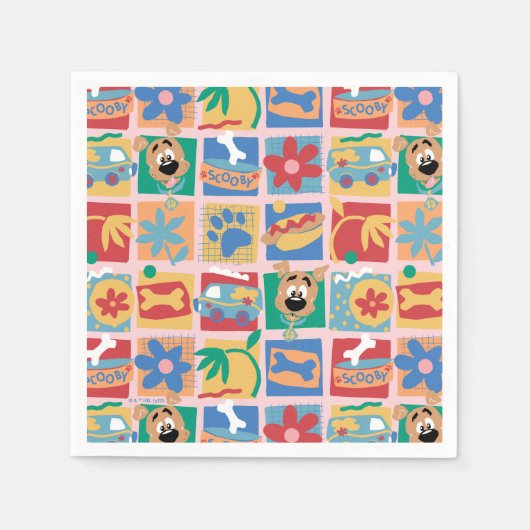 Scooby-Doo | Fun Baby Pattern Servet (Voorkant)