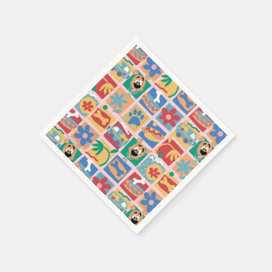 Scooby-Doo | Fun Baby Pattern Servet (Hoek)