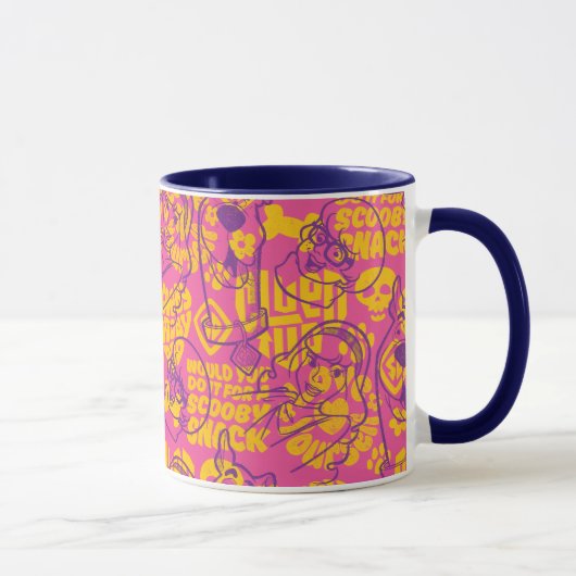 Scooby-Doo | Funky Flower Pattern Mok (Rechts)