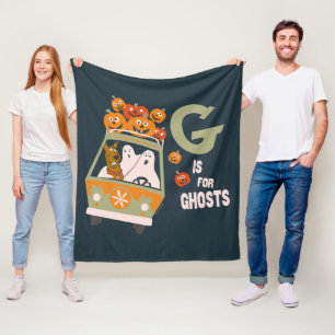 Scooby-Doo   G is voor Ghosts Fleece Deken